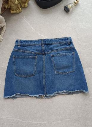 Брендовая джинсовая юбка mango!!!4 фото