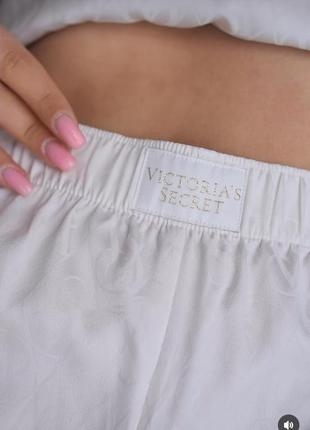 Сатиновая пижама victoria's secret виктория сикрет оригинал4 фото