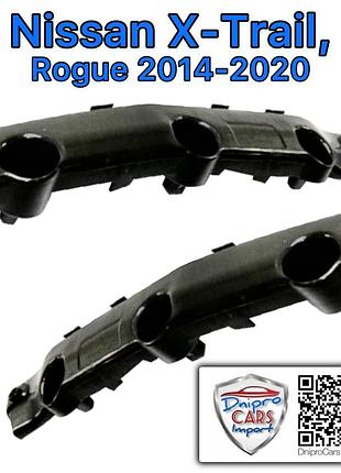 Кронштейн переднего бампера (original) правый nissan rogue t32 x-trail (2014-2020) направляющее крепление бампера 622224ba1a