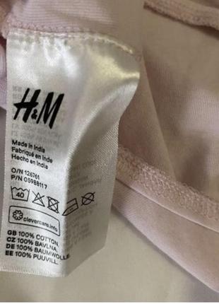 H&m крутий топ із зав'язками як новий (100% бавовна4 фото