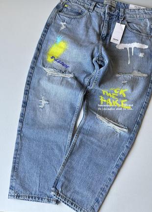 Новые мужские джинсы летние в двух цветах