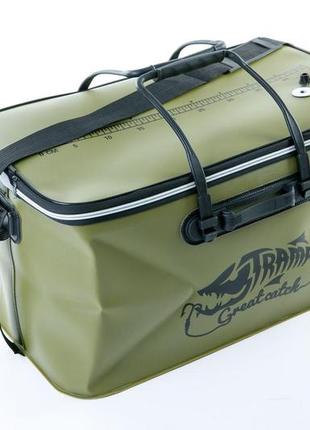 Сумка рибальська tramp fishing bag eva, avocado-l