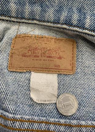 Джинсовка levi’s made in usa3 фото