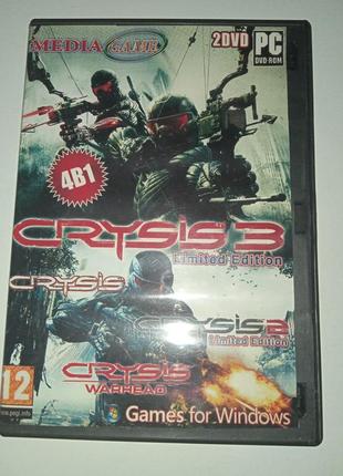 Відео гра на пк crysis 1,2,3