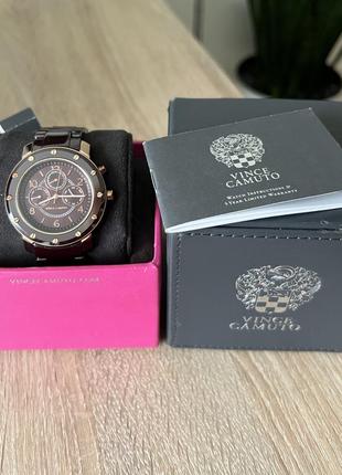 Часи годинник vince camuto кераміка1 фото