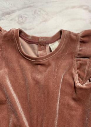 Оксамитовий комбінезон h&m 4