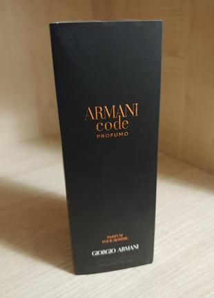 Giorgio armani code profumo 200 мл вода парфюмированная для мужчин. оригинал!