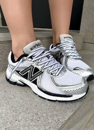 Кросівки new balance 860v2 silver