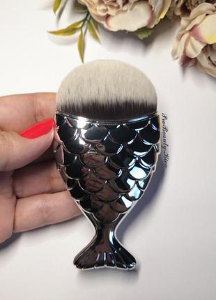 11 см кисть таклон для макияжа рыбка хвостик probeauty