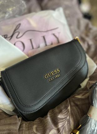 Новая черная сумка женская guess гес8 фото