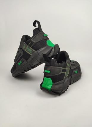 Reebok zig kinetica edge black green5 фото