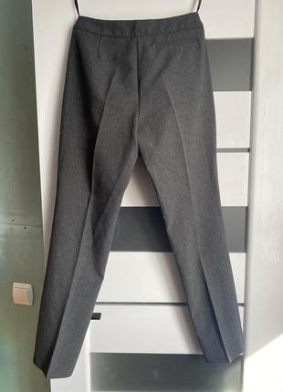 Базовые серые классические брюки брючины zara atmosphere5 фото