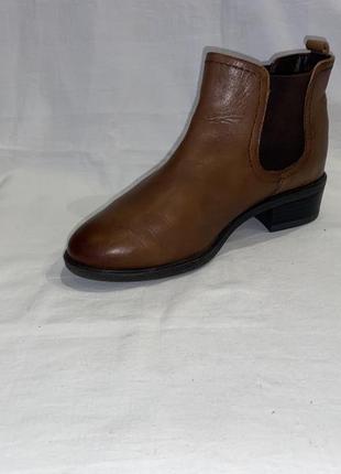 Сапожки, ботинки *marks &amp; spencer* кожа нитевичка р.37 ( 24.00 см)4 фото