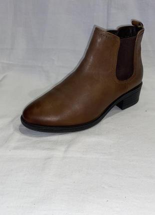 Сапожки, ботинки *marks &amp; spencer* кожа нитевичка р.37 ( 24.00 см)5 фото