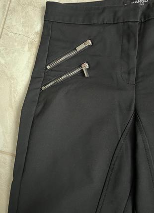 Укороченные брюки брюки брючины р. 34 манго2 фото