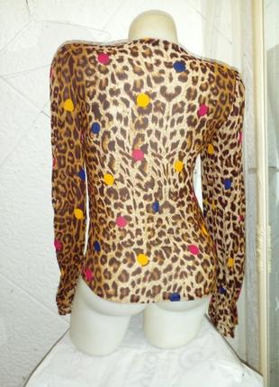 Розпродаж 2+1 блуза леопард віскоза преміум бренд3 фото