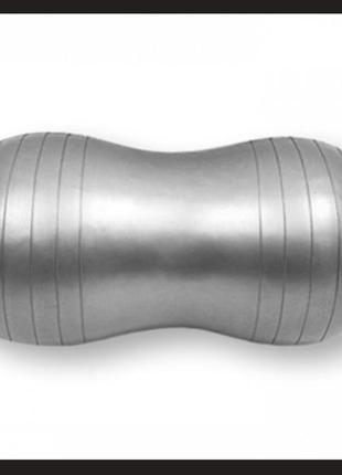 Фітбол мʼяч для фітнесу peanut fitball 45*90 см сірий (hh9859)