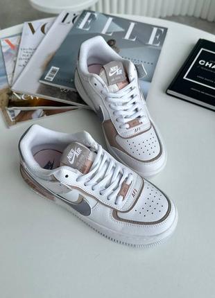 Кроссовки air force shadow peach8 фото