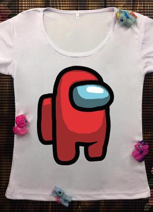 Женские футболки с принтом - амонг ас