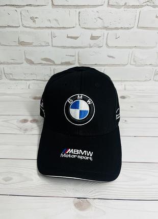 Бейсболка черная bmw3 фото