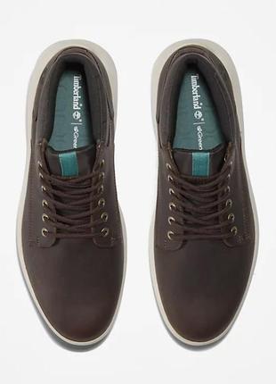 Timberland ultra waterproof bradstreet dark brown.мужские ботинки4 фото