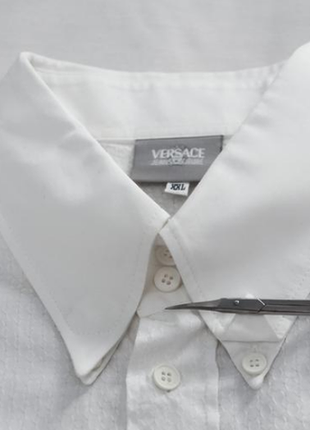 Рубашка versace под запонки4 фото