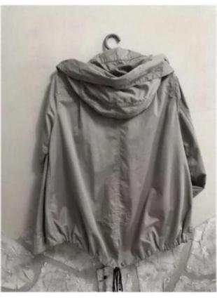 Куртка ветровка женская бежевая2 фото