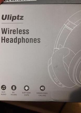 Беспроводные наушники uliptz wh202a гарнитура bluetooth6 фото