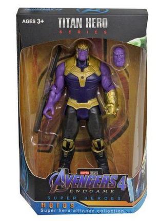 Уценка. фигурка супергероя "мстители: танос" - отсутствует вторая голова