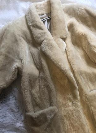 Шуба jil sander furs