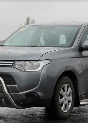 Пороги mitsubishi outlander 2012-2014 st-line