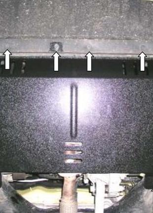 Защита двигателя fiat 500 2007- kolchuga