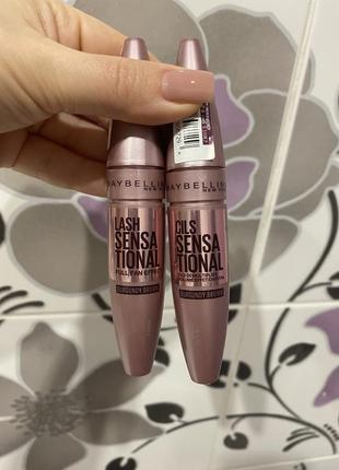 Тушь maybelline sensational