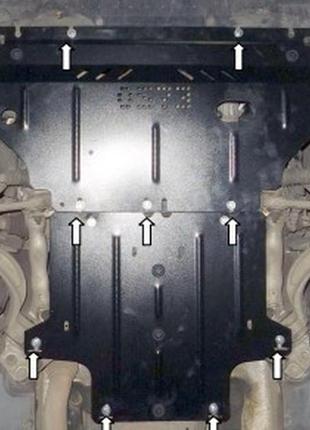 Защита двигателя audi a5 8t/8f 2007-2011 kolchuga