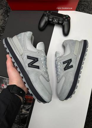 Мужские кроссовки new balance classic gray black