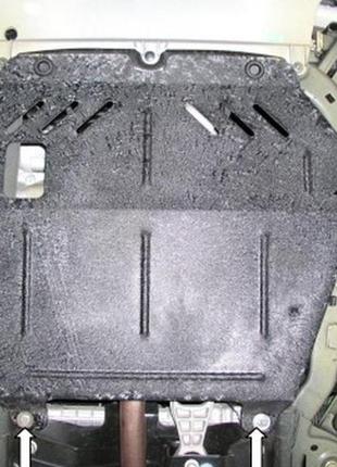 Защита двигателя opel meriva a 2002-2010 kolchuga