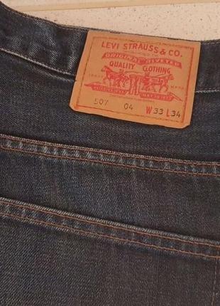 Джинсы levi strauss 507 w 33 l 3410 фото