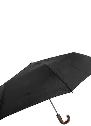Чоловіча складана парасолька напівавтомат (z43640) 103 см zest чорна (2000001384992)