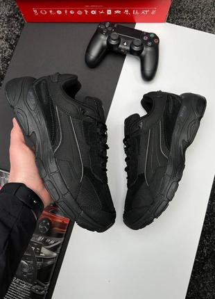 Чоловічі кросівки puma teveris nitro all black1 фото