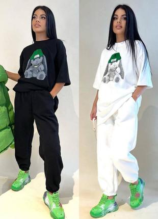 Костюм bunny -  футболка вільного крою та штани джогери