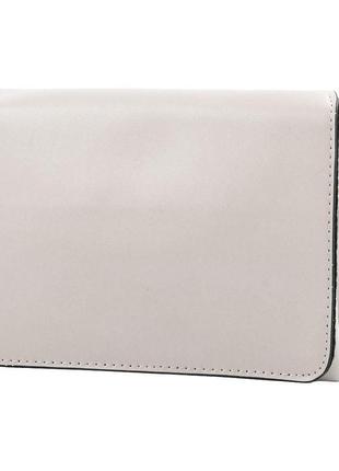 Женская сумка-клатч (4detbi8809-9) 21х16х3 см valiria fashion серый (2000001581667)