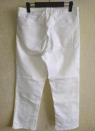 Фирменные качественные белые джинсы брюки &amp; denim2 фото