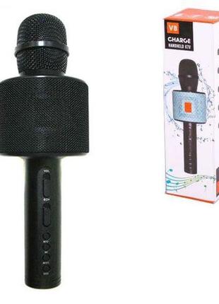 Уценка. бездротовий караоке мікрофон "charge v8" з bluetooth (червоний) - не працює електроніка