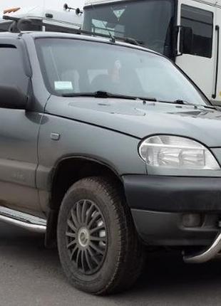Пороги chevrolet niva 2002-2009 st-line