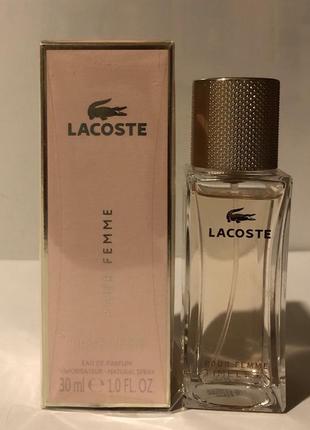 Lacoste pour femme timeless edp 30 ml оригинал новая редкость1 фото