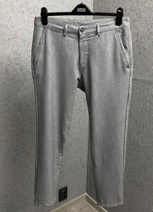 Серые брюки от бренда zara man1 фото