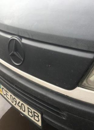 Зимняя накладка на решетку радиатора mercedes sprinter tdi 1995-2000 матовая digital designs