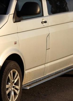 Пороги volkswagen t5 2003-2009 короткая база st-line