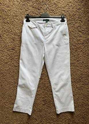 Брюки белые ralph lauren  s/m