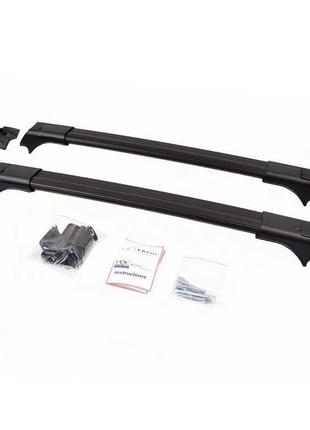 Багажник renault megane 2004- чорний на рейлінги erkul